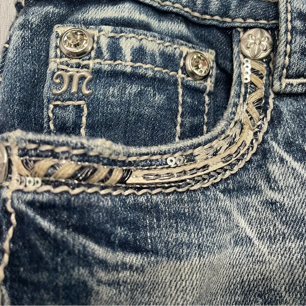Miss Me curvy ankle skinny jeans - Picture 3 of 8